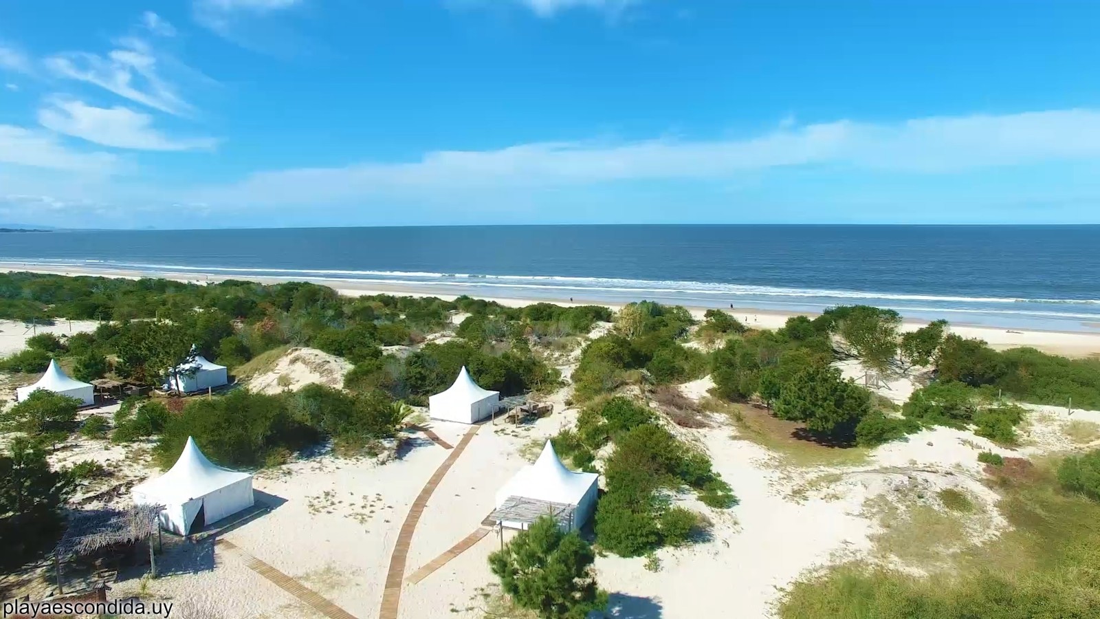 Alojamiento Playa Escondida Uruguay